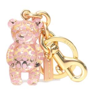 Adorable Coach Resin Gummy Bear Bag Pink Charm, 
Perfect for Coach Collectors!